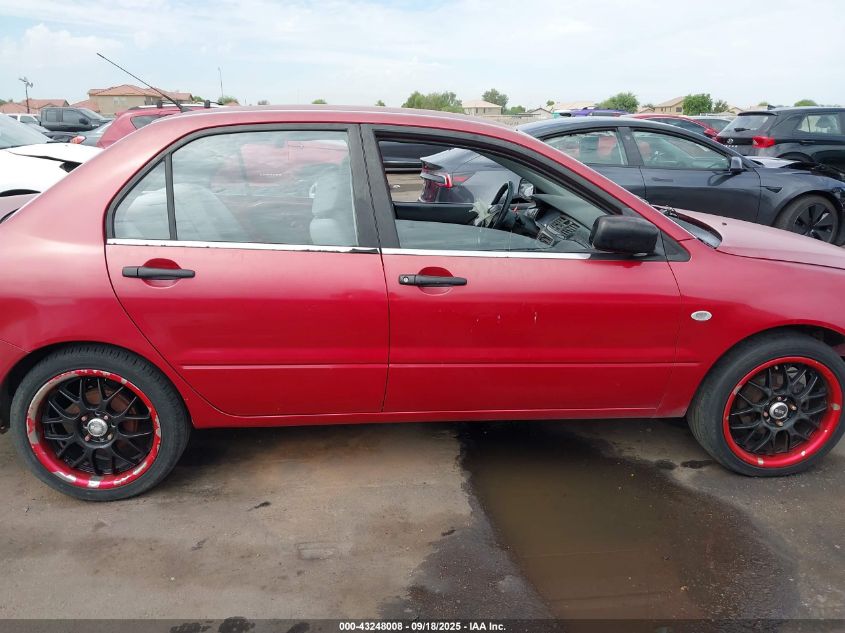 2006 Mitsubishi Lancer Es/Se VIN: JA3AJ26E46U070925 Lot: 43248008