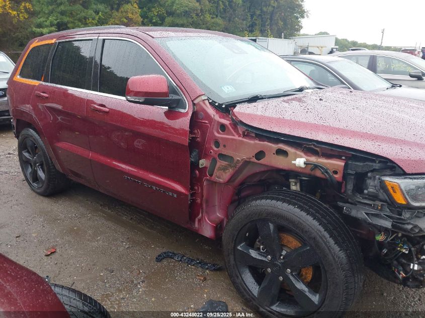 2016 Jeep Grand Cherokee High Altitude VIN: 1C4RJFCG9GC450237 Lot: 43248022