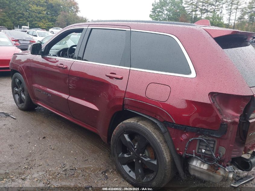 2016 Jeep Grand Cherokee High Altitude VIN: 1C4RJFCG9GC450237 Lot: 43248022