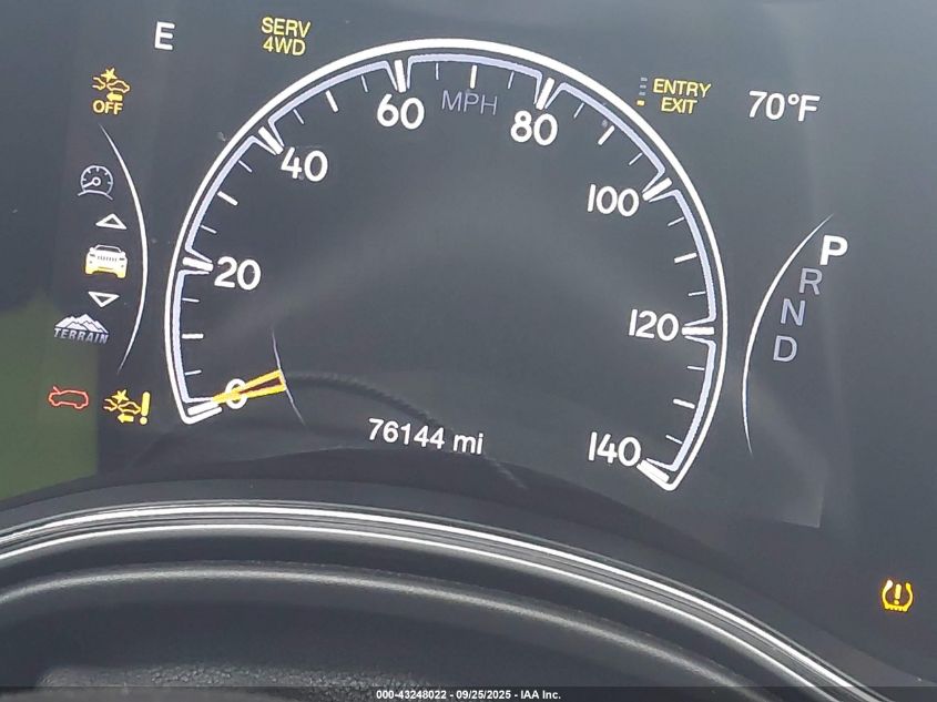 2016 Jeep Grand Cherokee High Altitude VIN: 1C4RJFCG9GC450237 Lot: 43248022