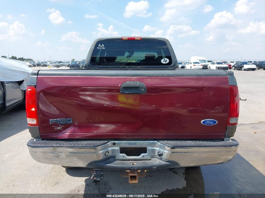 2002 Ford F-150 Lariat/Xl/Xlt VIN: 1FTRX18L52NA38577 Lot: 43248029