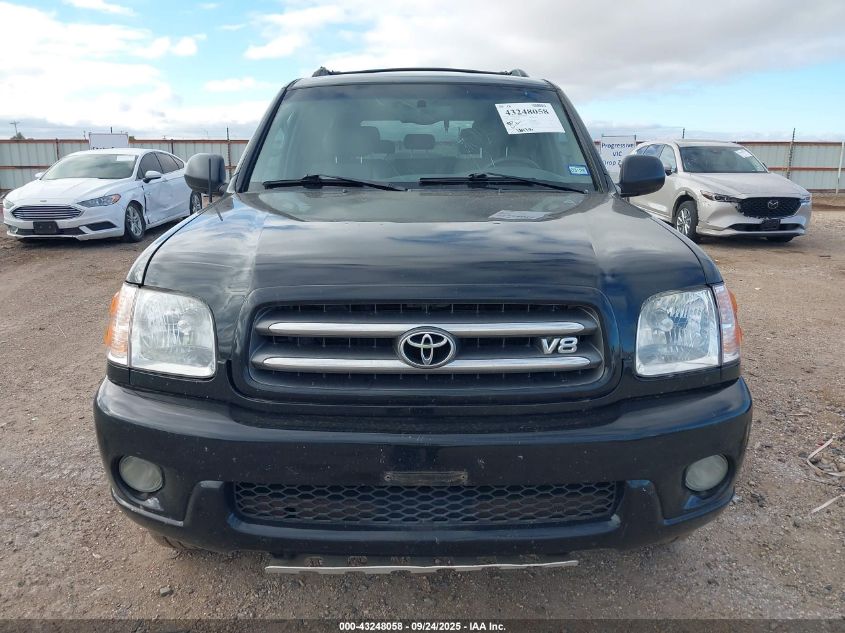 2004 Toyota Sequoia Limited V8 VIN: 5TDBT48A14S228810 Lot: 43248058