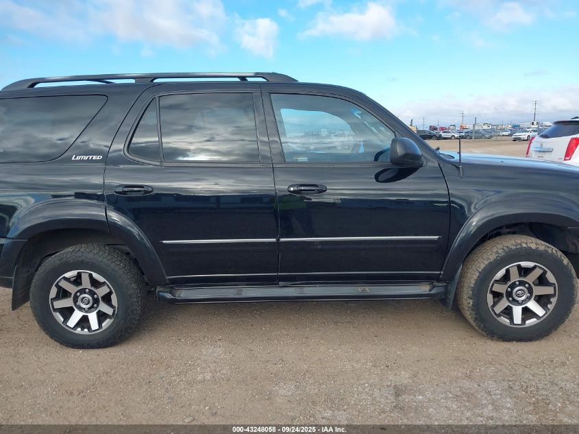 2004 Toyota Sequoia Limited V8 VIN: 5TDBT48A14S228810 Lot: 43248058