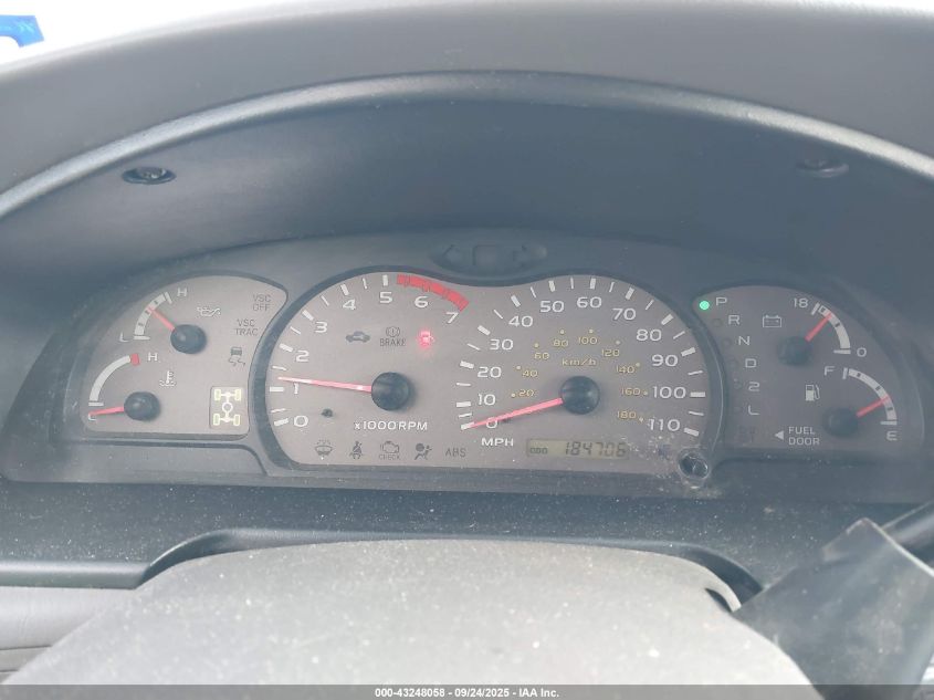 2004 Toyota Sequoia Limited V8 VIN: 5TDBT48A14S228810 Lot: 43248058