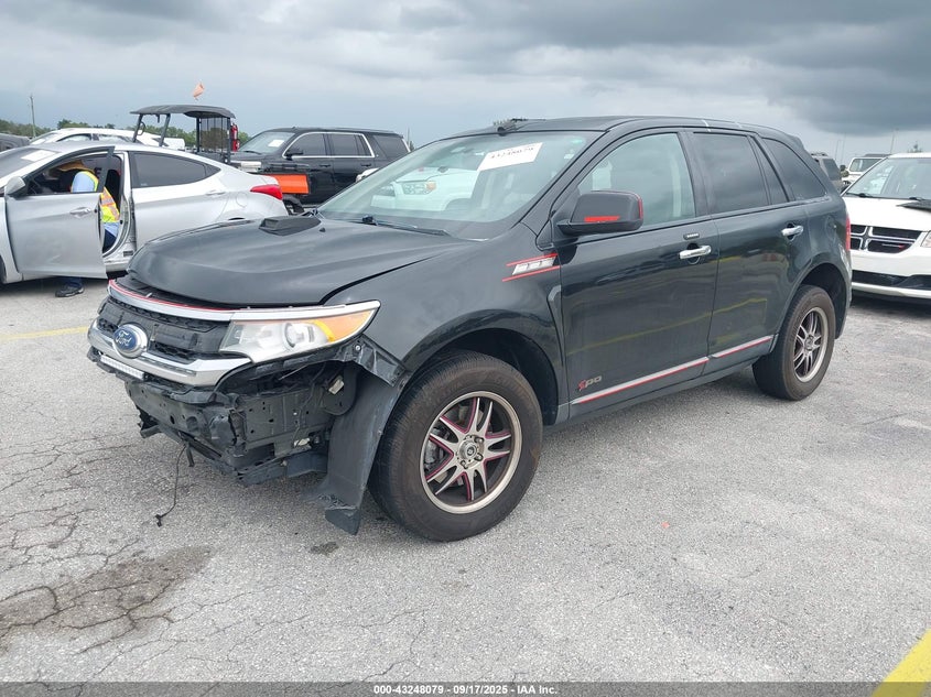 2FMDK3JC3BBA50166 2011 FORD EDGE photo no. 2