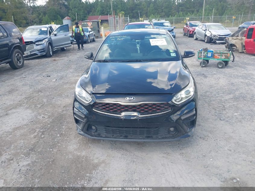 2020 Kia Forte Gt-Line VIN: 3KPF34ADXLE162627 Lot: 43248106