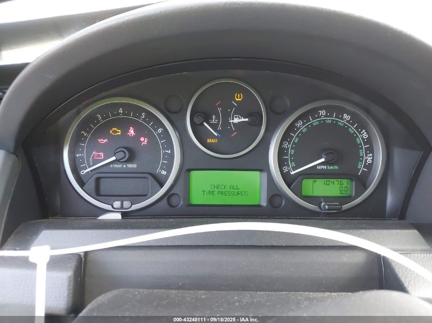 2006 Land Rover Lr3 V8 Se VIN: SALAE25456A392031 Lot: 43248111