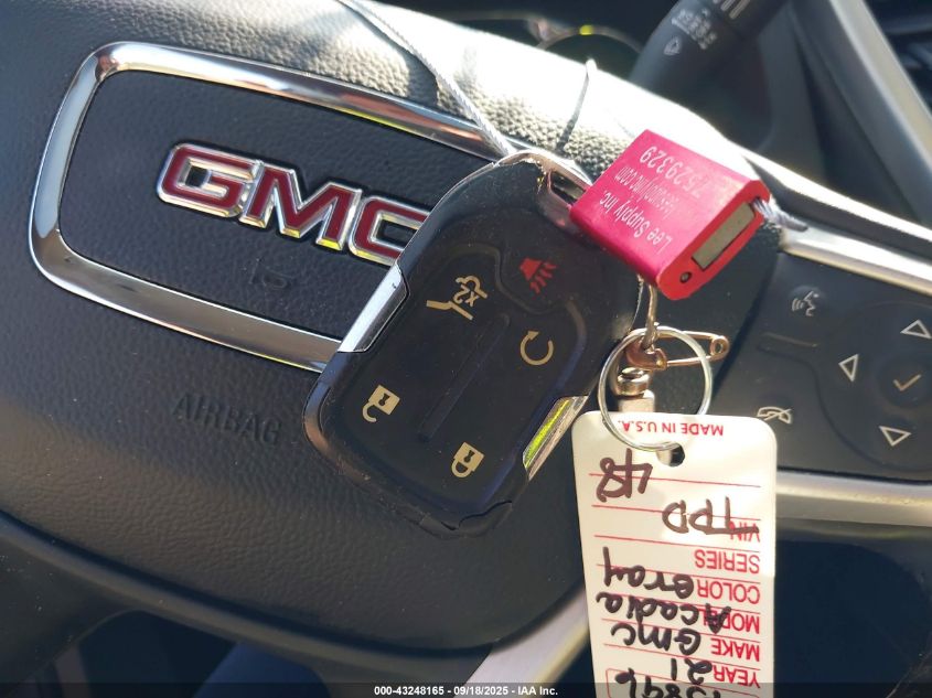 2021 GMC Acadia Fwd Slt VIN: 1GKKNMLS1MZ193425 Lot: 43248165
