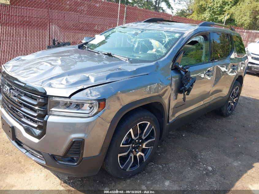 2021 GMC Acadia Fwd Slt VIN: 1GKKNMLS1MZ193425 Lot: 43248165