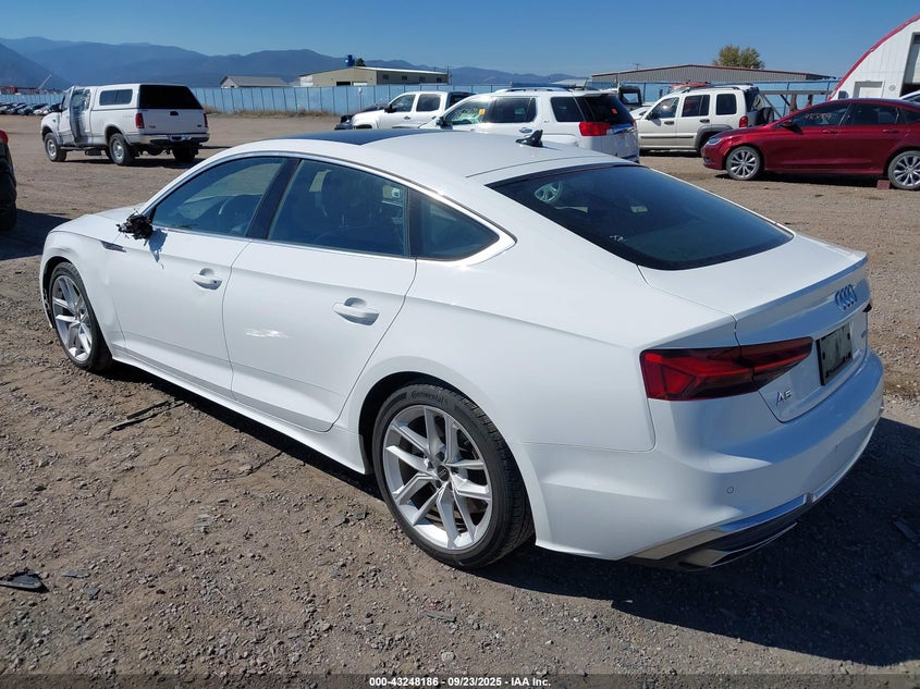 Vin: waufacf56ra052829, lot: 43742728, audi a5 sportback premium plus 45 tfsi quattro s tronic 20243