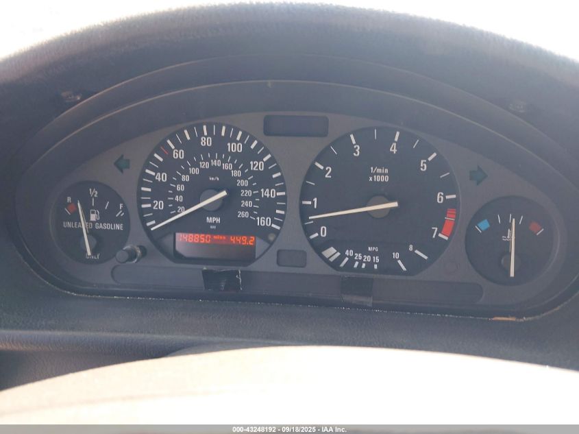 1995 BMW 325 Ic VIN: WBABJ5325SJC8I807 Lot: 43248192