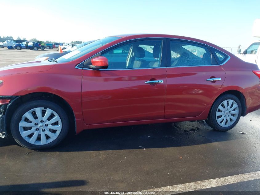 2017 Nissan Sentra Sv VIN: 3N1AB7AP4HY220569 Lot: 43248204