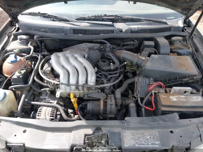 1999 Volkswagen Golf Gls VIN: WVWGC31J8XW605079 Lot: 43248205