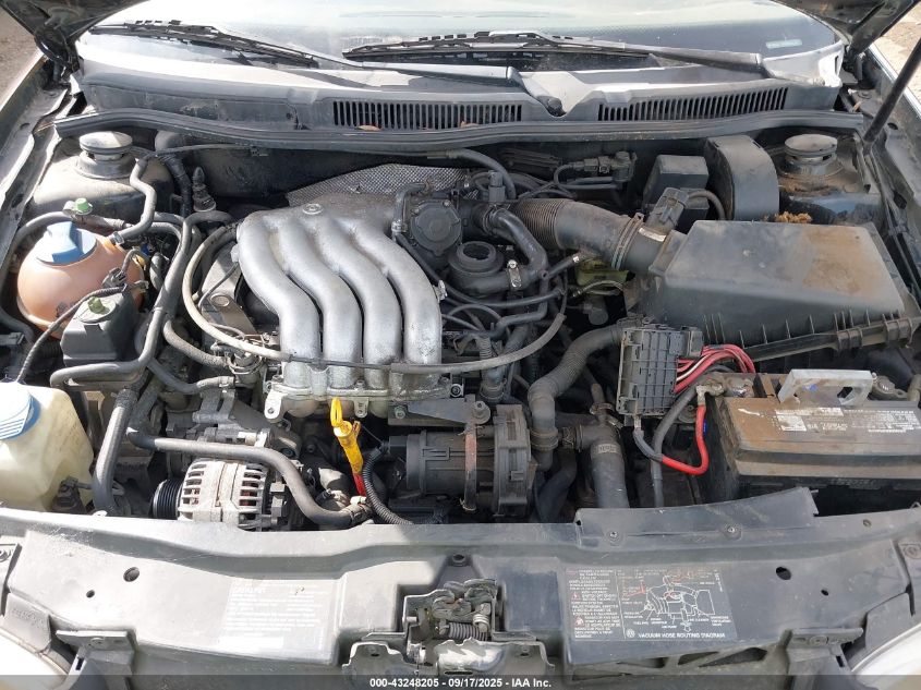 1999 Volkswagen Golf Gls VIN: WVWGC31J8XW605079 Lot: 43248205