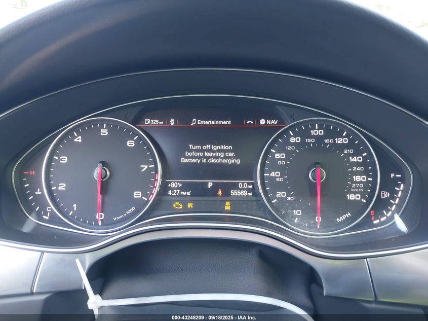 2014 Audi A6 3.0T Premium Plus VIN: WAUFGAFC1EN094300 Lot: 43248209