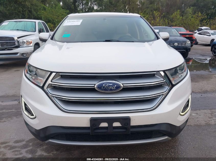 2016 Ford Edge Sel VIN: 2FMPK3J93GBC06554 Lot: 43248261