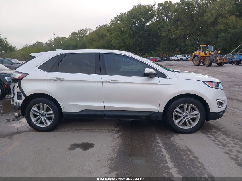 2016 Ford Edge Sel VIN: 2FMPK3J93GBC06554 Lot: 43248261