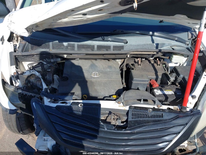 2011 Toyota Sienna Base V6 VIN: 5TDZK3DC5BS164903 Lot: 43248299