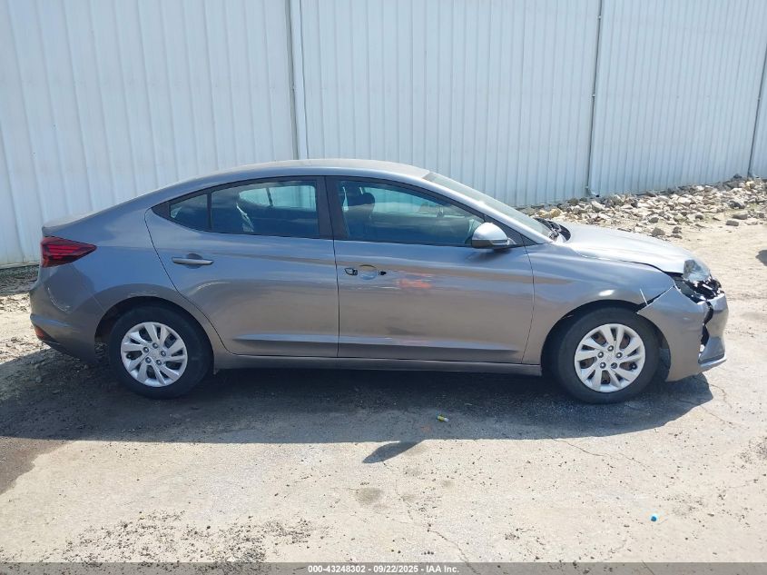 2019 Hyundai Elantra Se VIN: 5NPD74LF6KH467823 Lot: 43248302