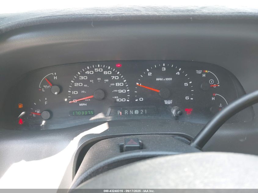 2003 Ford F-250 Lariat/Xl/Xlt VIN: 1FTNW21S13EC74587 Lot: 43248316