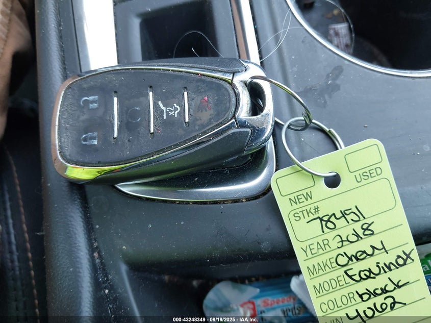 2018 CHEVROLET EQUINOX PREMIER - 2GNAXNEX7J6154062