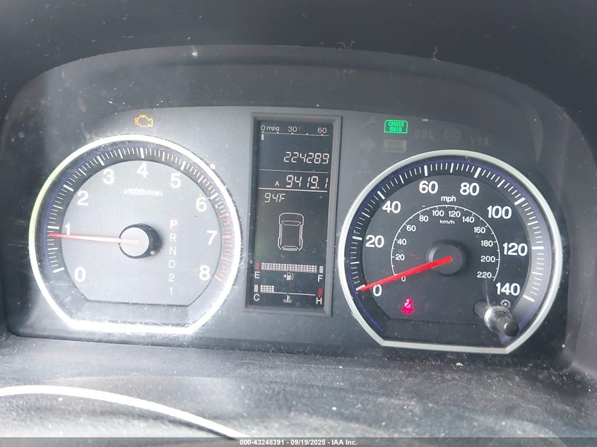 2009 Honda Cr-V Ex VIN: 3CZRE38559G702392 Lot: 43248391