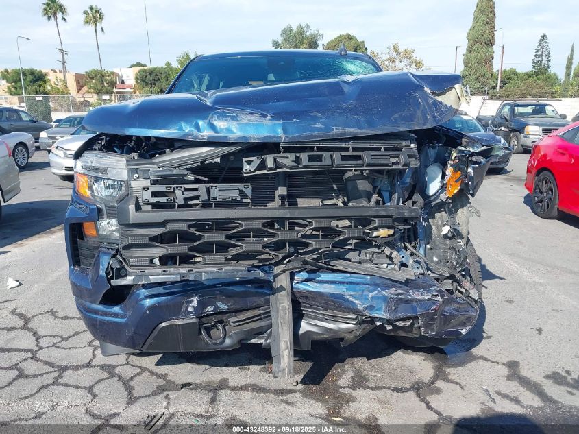 2022 Chevrolet Silverado 1500 4Wd Short Bed Custom VIN: 3GCPDBEK3NG529454 Lot: 43248392