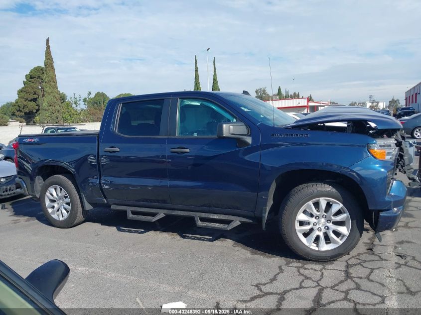 2022 Chevrolet Silverado 1500 4Wd Short Bed Custom VIN: 3GCPDBEK3NG529454 Lot: 43248392