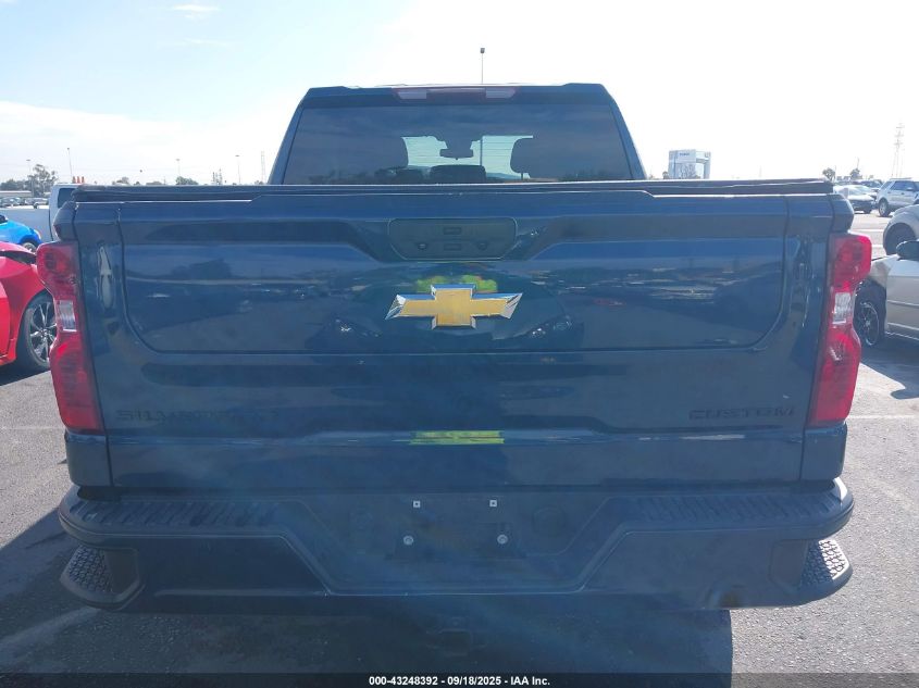 2022 Chevrolet Silverado 1500 4Wd Short Bed Custom VIN: 3GCPDBEK3NG529454 Lot: 43248392