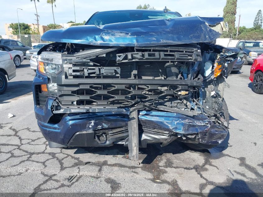 2022 Chevrolet Silverado 1500 4Wd Short Bed Custom VIN: 3GCPDBEK3NG529454 Lot: 43248392