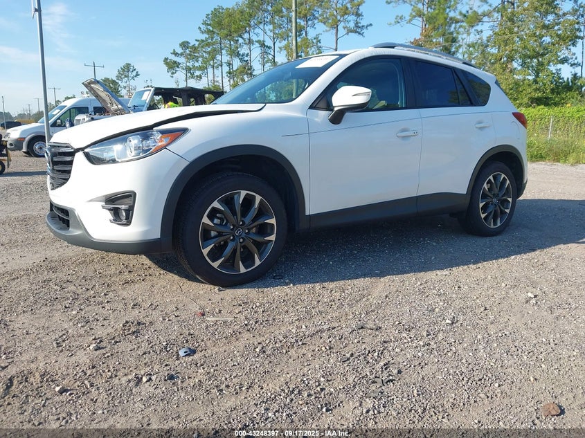 Vin: jm3ke2dy7g0879116, lot: 43742939, mazda cx-5 gt 20162