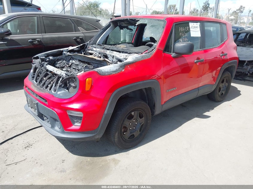 2019 JEEP RENEGADE SPORT 4X4 - ZACNJBAB3KPJ76033