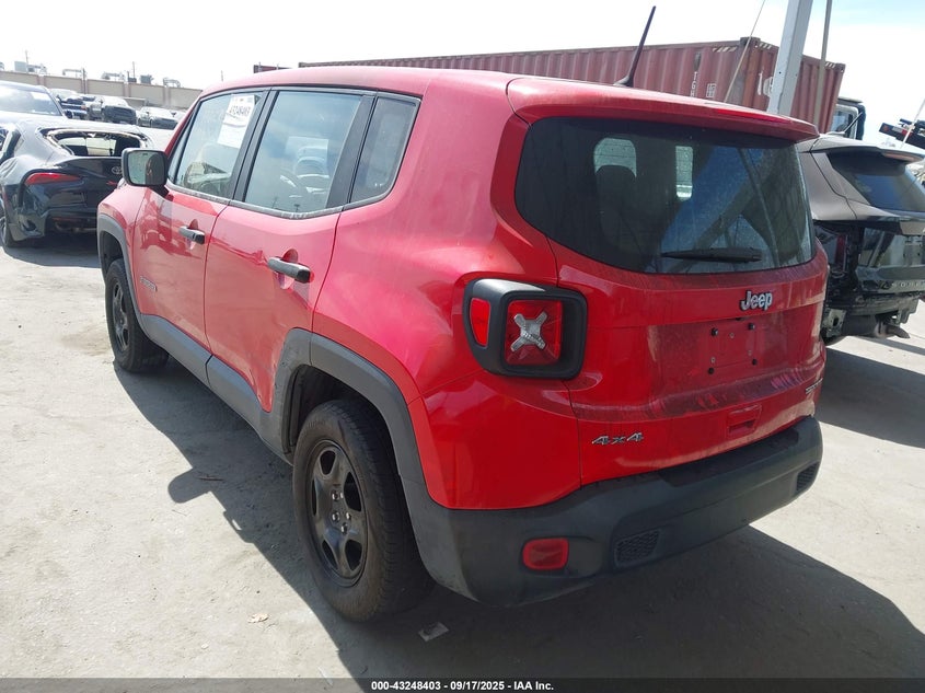 2019 JEEP RENEGADE SPORT 4X4 - ZACNJBAB3KPJ76033
