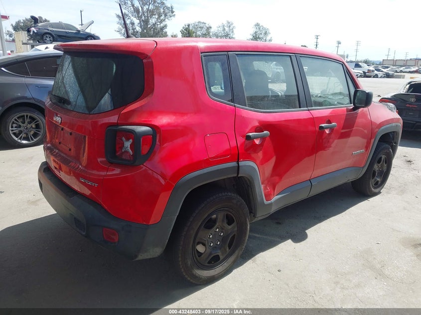 2019 JEEP RENEGADE SPORT 4X4 - ZACNJBAB3KPJ76033