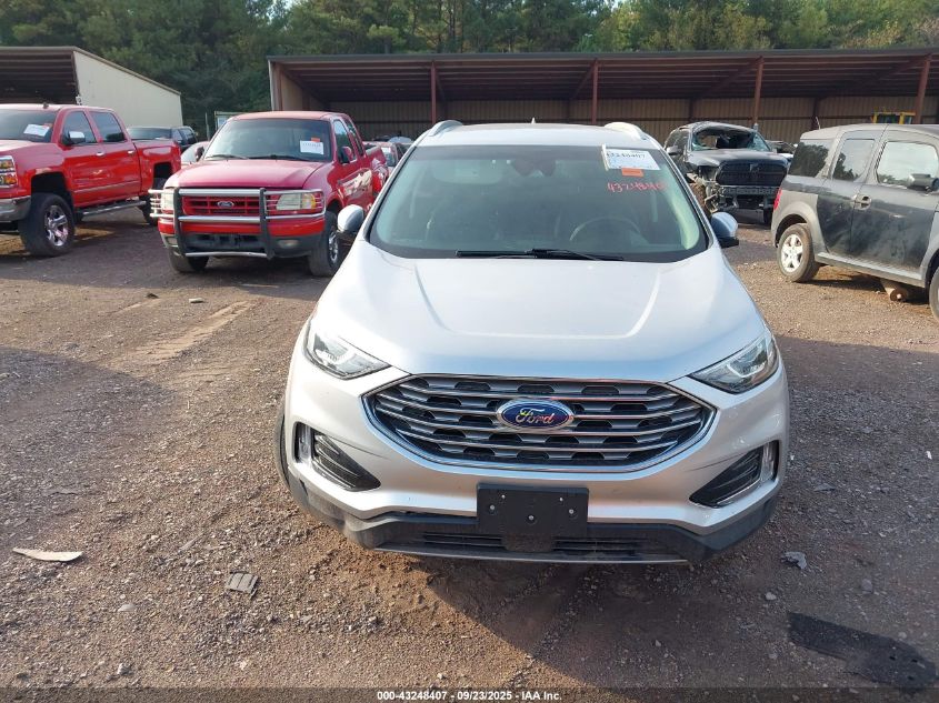 2019 Ford Edge Sel VIN: 2FMPK3J93KBC15229 Lot: 43248407