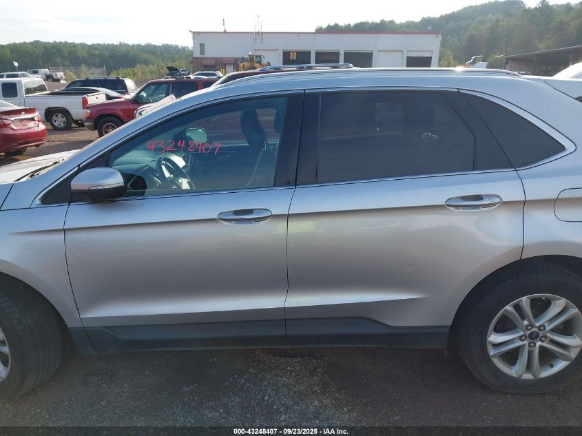 2019 Ford Edge Sel VIN: 2FMPK3J93KBC15229 Lot: 43248407