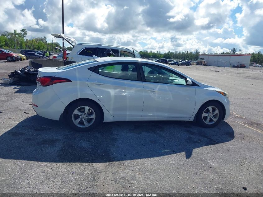 2015 Hyundai Elantra Se VIN: 5NPDH4AE5FH585228 Lot: 43248417