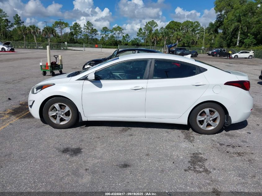 2015 Hyundai Elantra Se VIN: 5NPDH4AE5FH585228 Lot: 43248417