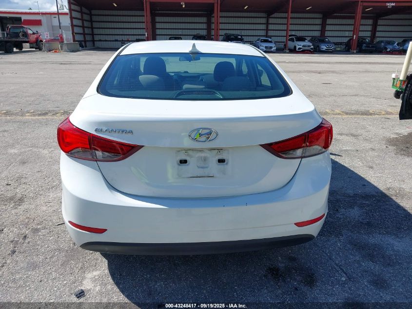 2015 Hyundai Elantra Se VIN: 5NPDH4AE5FH585228 Lot: 43248417