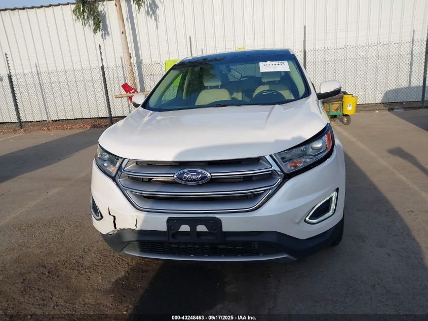 2017 Ford Edge Sel VIN: 2FMPK3J83HBB27944 Lot: 43248463