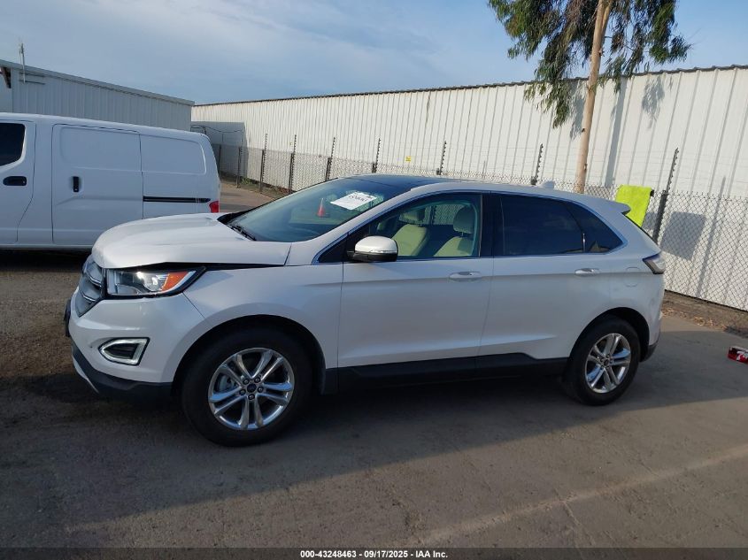 2017 Ford Edge Sel VIN: 2FMPK3J83HBB27944 Lot: 43248463