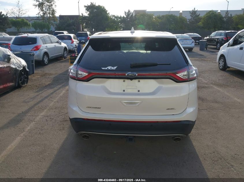 2017 Ford Edge Sel VIN: 2FMPK3J83HBB27944 Lot: 43248463