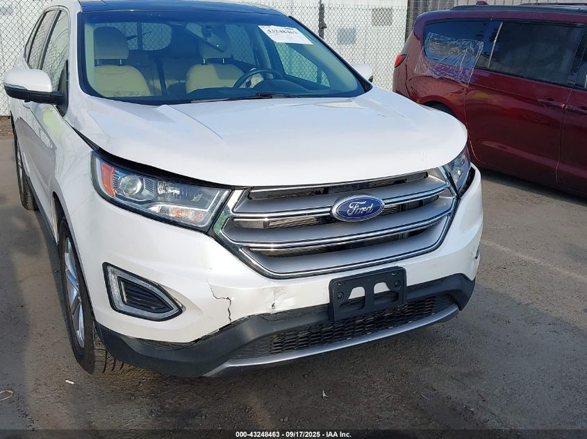2017 Ford Edge Sel VIN: 2FMPK3J83HBB27944 Lot: 43248463