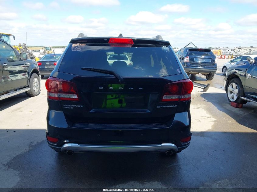 2017 Dodge Journey Crossroad Plus Awd VIN: 3C4PDDGG2HT633658 Lot: 43248462