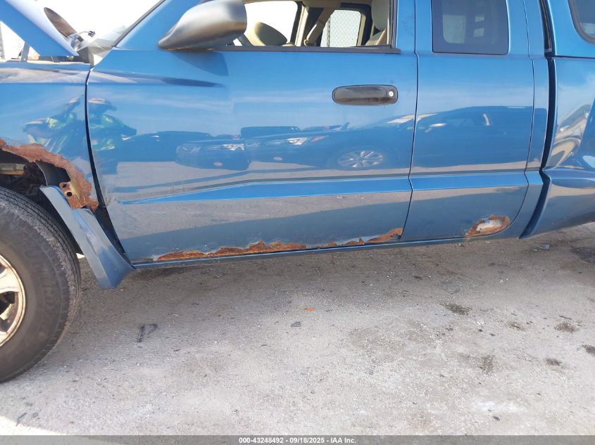 2005 Dodge Dakota Slt VIN: 1D7HE42KX5S308742 Lot: 43248492