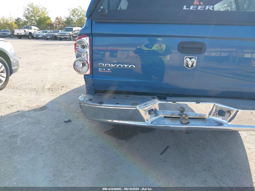 2005 Dodge Dakota Slt VIN: 1D7HE42KX5S308742 Lot: 43248492