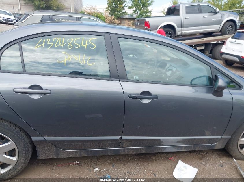 2009 Honda Civic Lx VIN: 19XFA16579E000677 Lot: 43248545