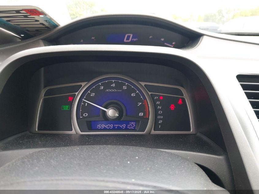 2009 Honda Civic Lx VIN: 19XFA16579E000677 Lot: 43248545