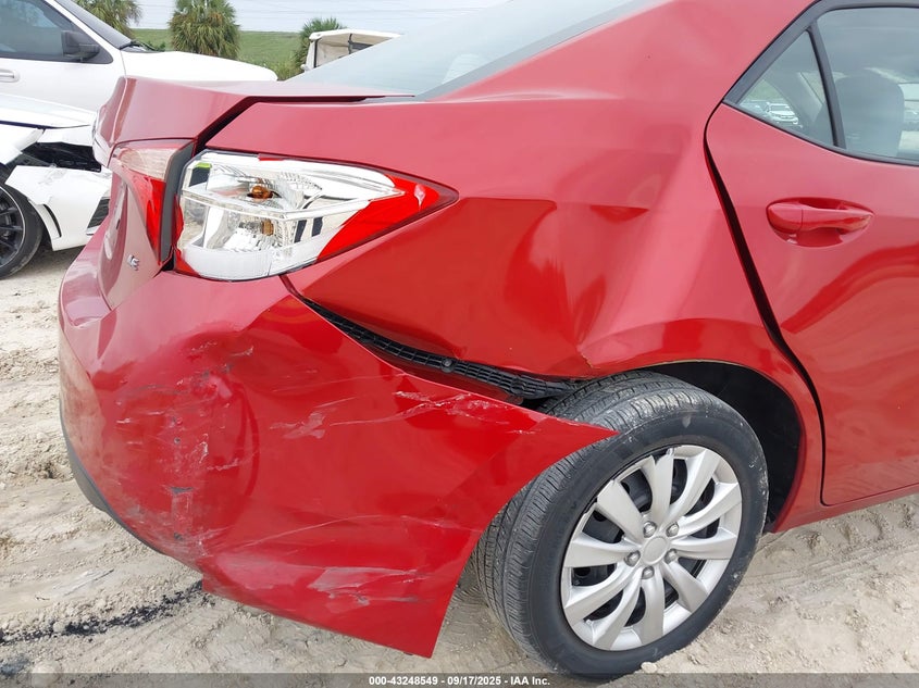 2017 Toyota Corolla Le VIN: 5YFBURHEXHP570039 Lot: 43248549