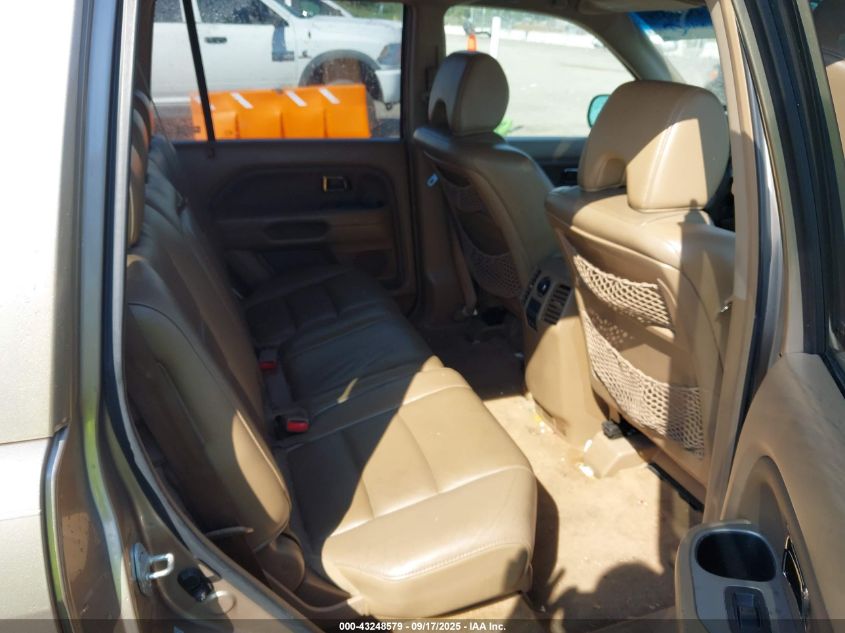 2007 Honda Pilot Ex-L VIN: 5FNYF28607B005605 Lot: 43248579